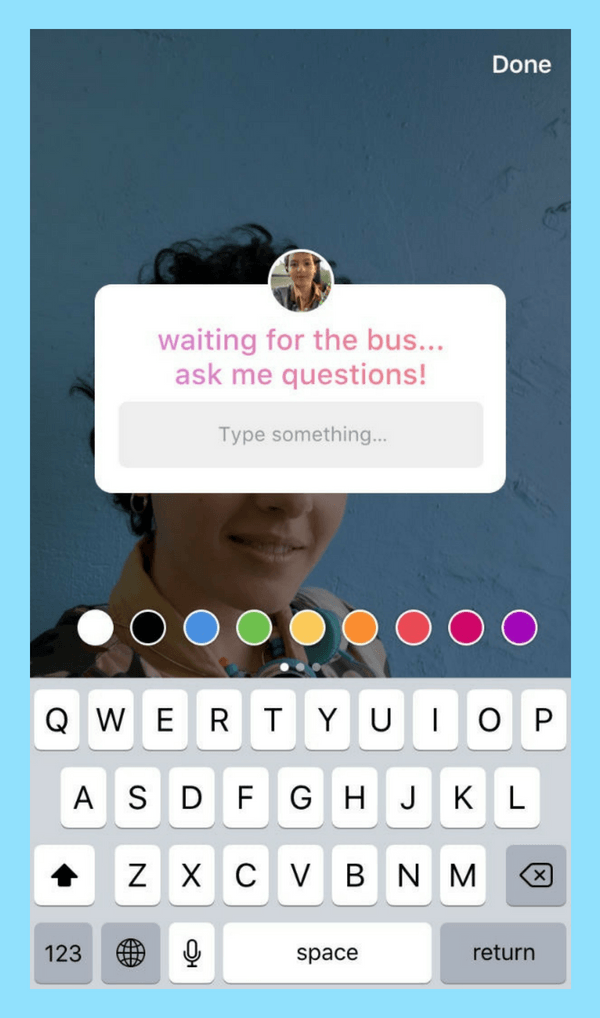 Question Sticker اینستاگرام