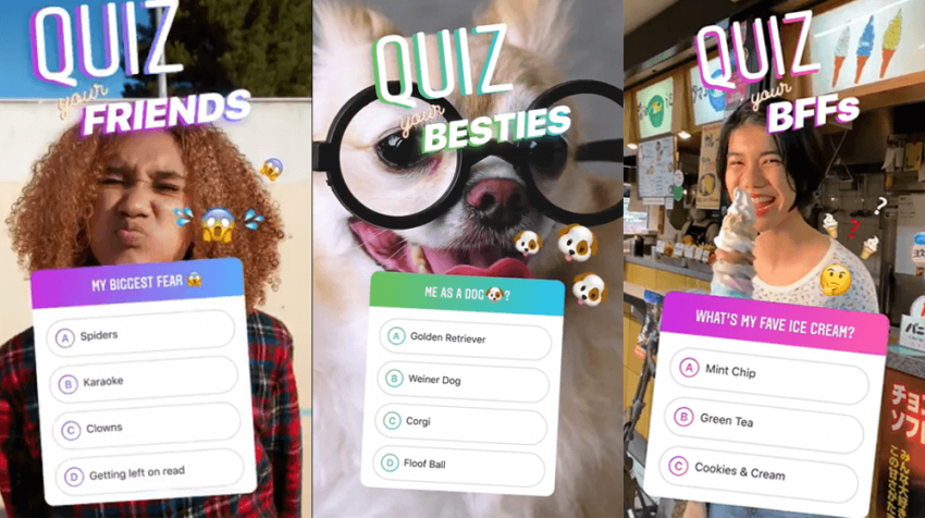 Quiz sticker